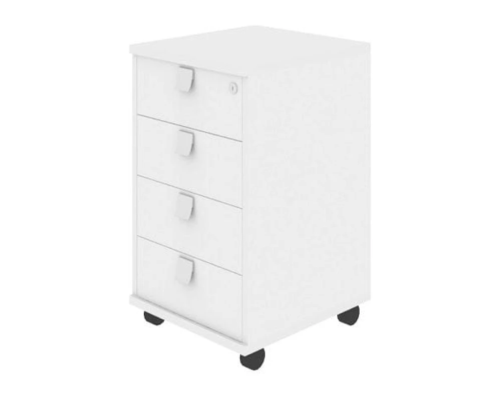 Тумба подкатная 4 ящика с замком Стайл Систем / Style System