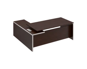 Стол руководителя с брифинг приставкой боковой правой 200x180x76 Reventon images