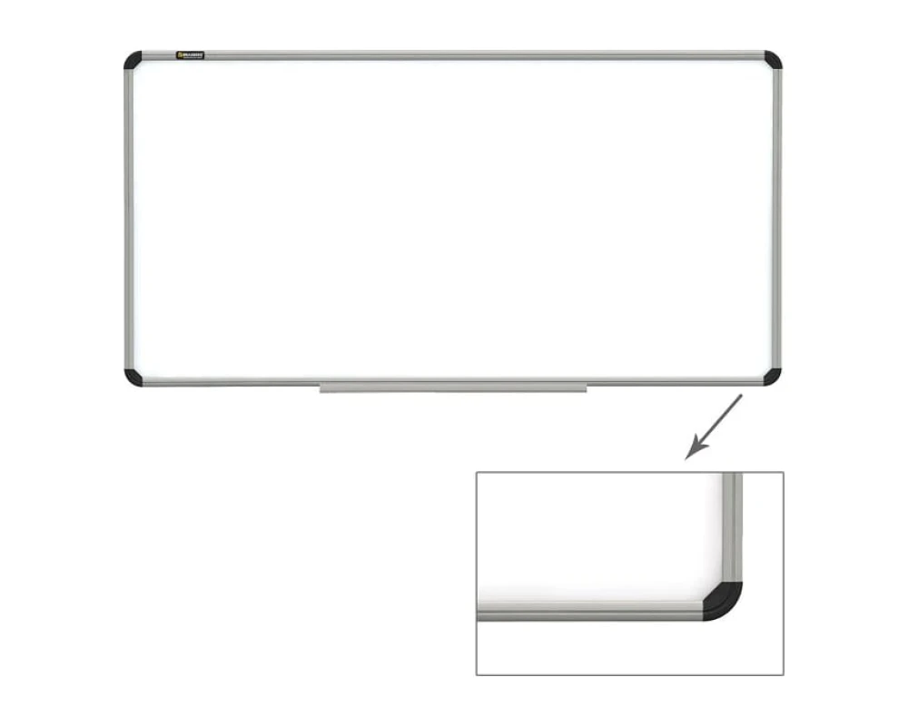 Доска магнитно маркерная BRAUBERG Premium 120х240 улучшенная алюминиевая рамка