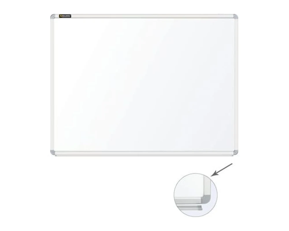 Доска магнитно маркерная BRAUBERG Premium 90х120 улучшенная алюминиевая рамка