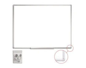 Доска магнитно маркерная STAFF 90х120 алюминиевая рамка images