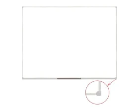 Доска магнитно маркерная STAFF 90х120 ПВХ рамка images