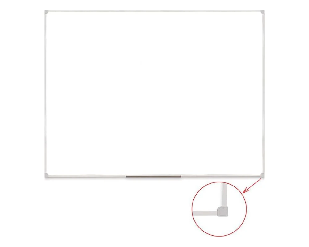 Доска магнитно маркерная STAFF 90х120 ПВХ рамка