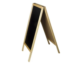 Доска штендер магнитно маркерная и для мела STAFF двусторонняя 54х109 images