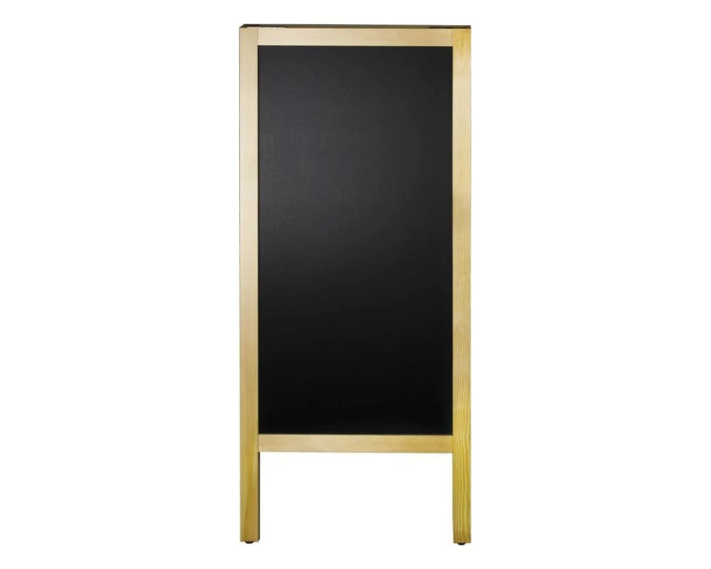 Доска штендер магнитно маркерная и для мела STAFF двусторонняя 54х109