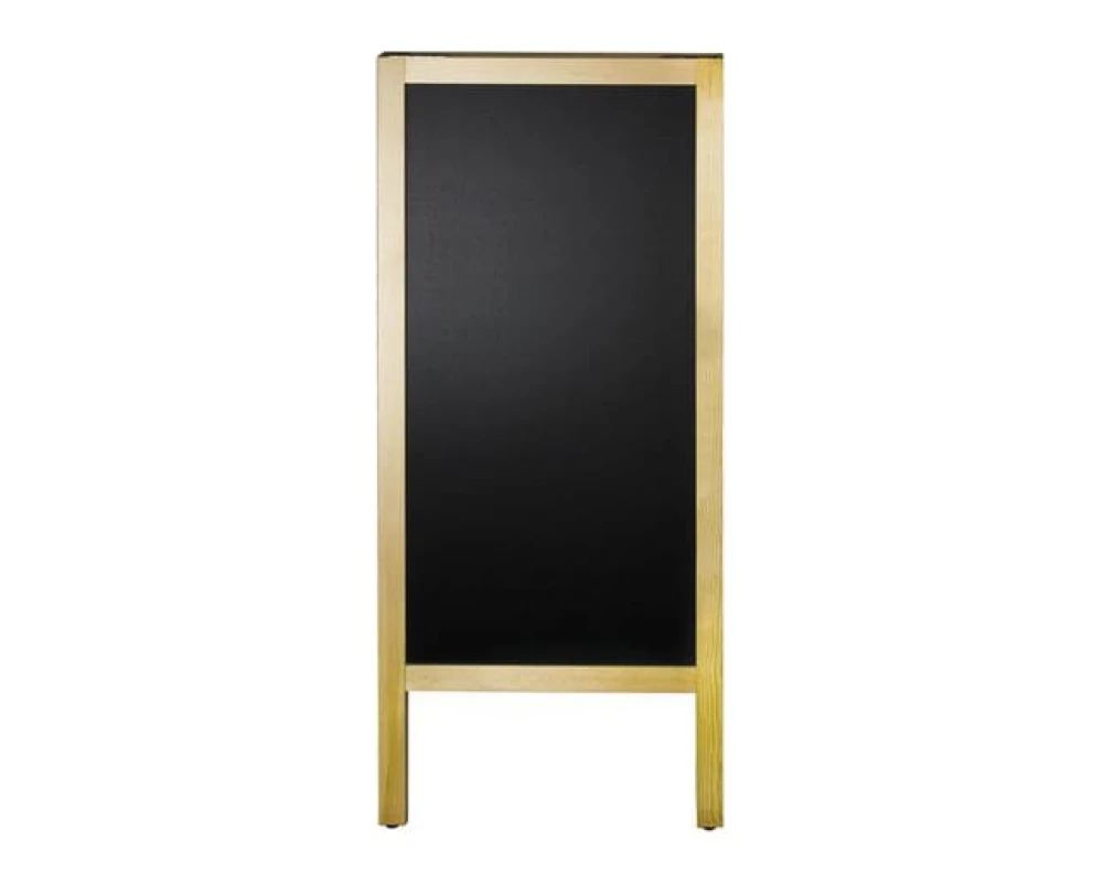 Доска штендер магнитно маркерная и для мела STAFF двусторонняя 54х109