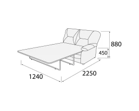 Модуль 2-х мест. с лев./прав. подл-ком с механизмом Дельта images
