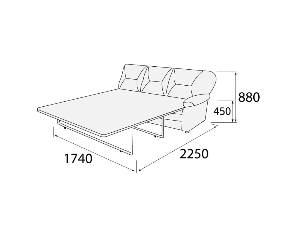 Модуль 3-х мест. с лев./прав. подл-ком с механизмом Дельта
