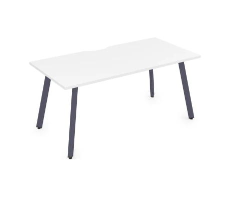 Стол рабочий, прямолинейный, с вырезом (1600x800x750) АРРЕДО / ARREDO