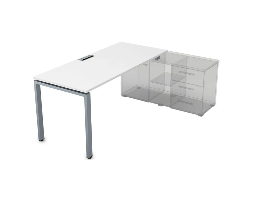 Стол рабочий прямолинейный для крепления на тумбу (2000*900*750) СП-П.996 GLOSS