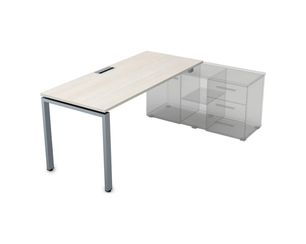 Стол рабочий прямолинейный для крепления на тумбу (2000*900*750) СП-П.996 GLOSS