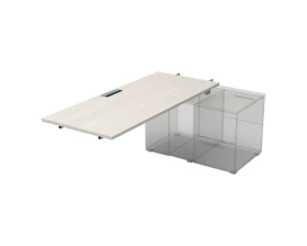 Стол рабочий прямолинейный для крепления на тумбу, средний (1600*800*750) СПС.984 GLOSS images