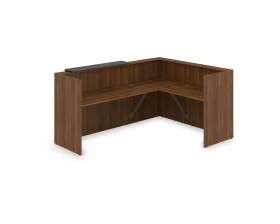 Комплект Ресепшн с фартуком ЛДСП (2344*1777*1161) (без подсветки) 1КР-ДС.102 ЛАУНЖ / LOUNGE images