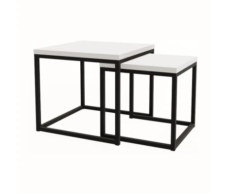 Комплект журнальных столов Сэт Логик / SET LOGIC (900x900x450)
