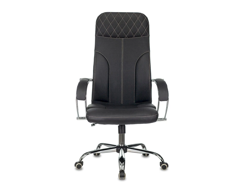 Кресло Бюрократ CH-608SL/ECO Экокожа, Черный