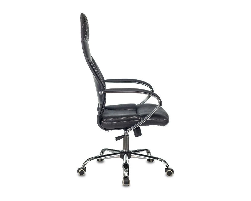 Кресло Бюрократ CH-608SL/ECO Экокожа, Черный