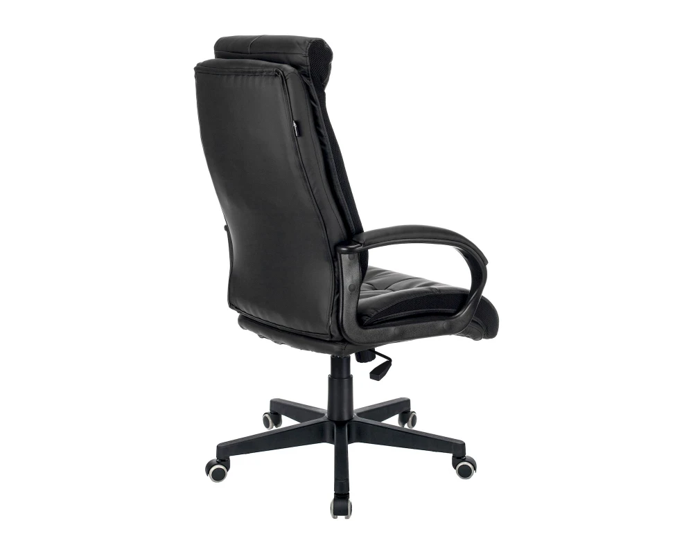 Кресло Бюрократ CH-824 Экокожа, Черный