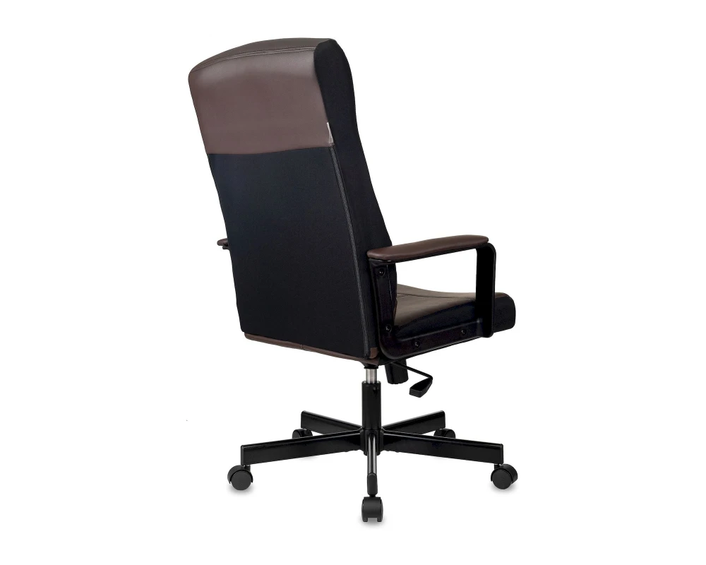 Кресло Бюрократ ДОМИНУС / DOMINUS Экокожа, Коричневый