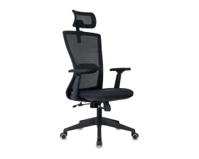 Кресло Бюрократ MC-811S-H Сетка/ Ткань, Черный images