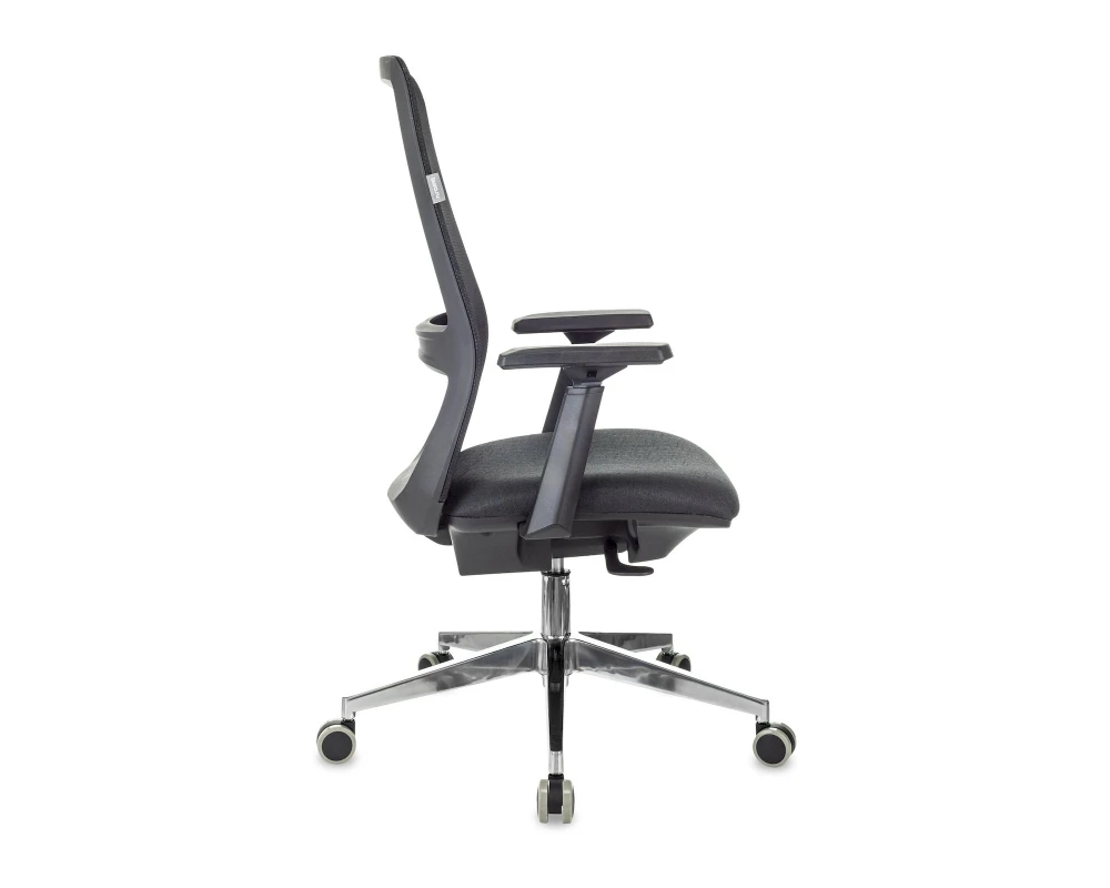 Кресло Бюрократ MC-915 Сетка/ Ткань, Черный