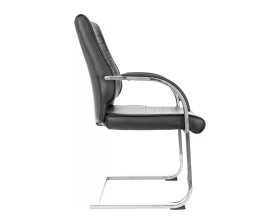 Кресло Бюрократ T-8010-LOW-V Экокожа, Черный images