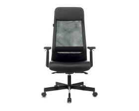 Кресло Бюрократ T-995/BLACK Сетка/Экокожа, Черный images