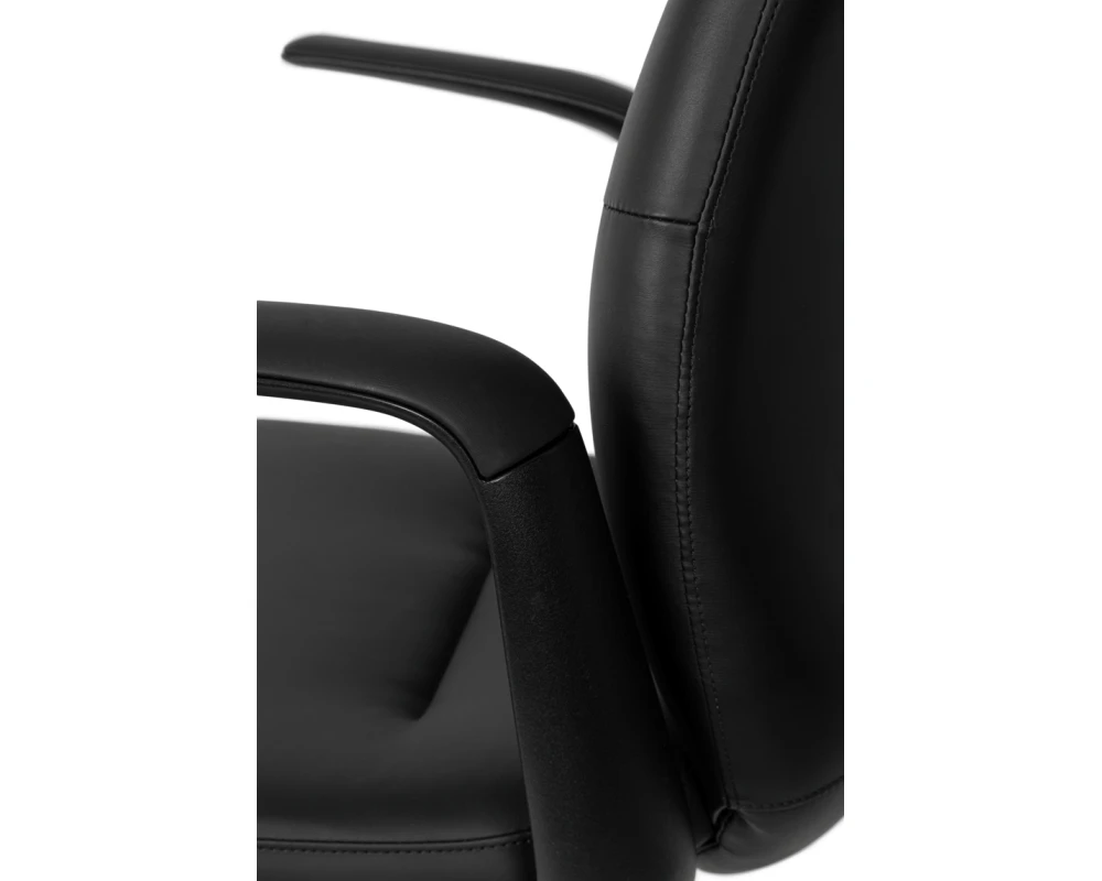 Кресло College CLG-629 LTU-C Экокожа, Черный