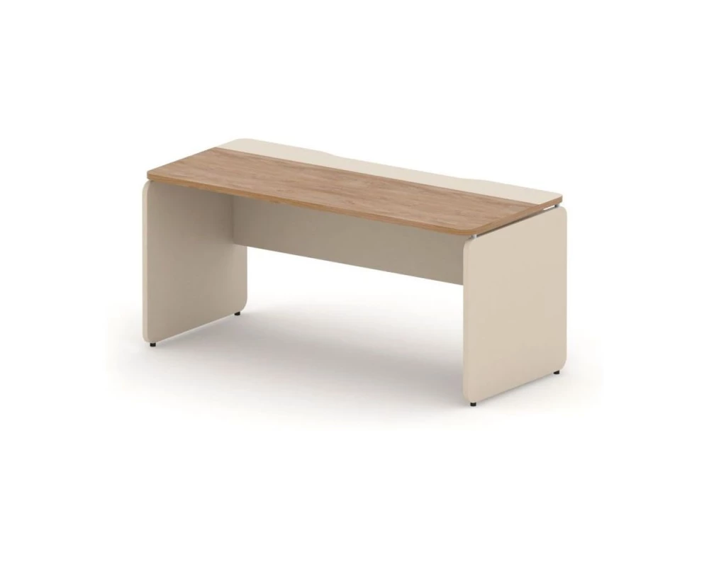 Стол прямой ДСП с вырезным кабель-каналом 160х70х73,5 Accord