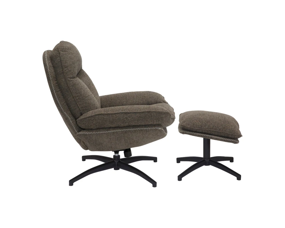 Кресло Everprof Лайм / Lime Ткань, Темно-коричневый