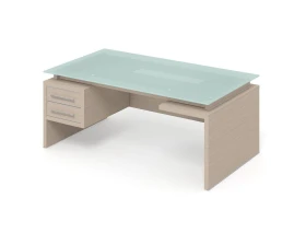 Стол руководителя ПК-ДПК-СТ200Х100СМ/ПТ-В8 Дипломат images