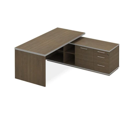 Стол руководителя ПК-СЕ-СТ190Х190П/Д-В3 Сенатор