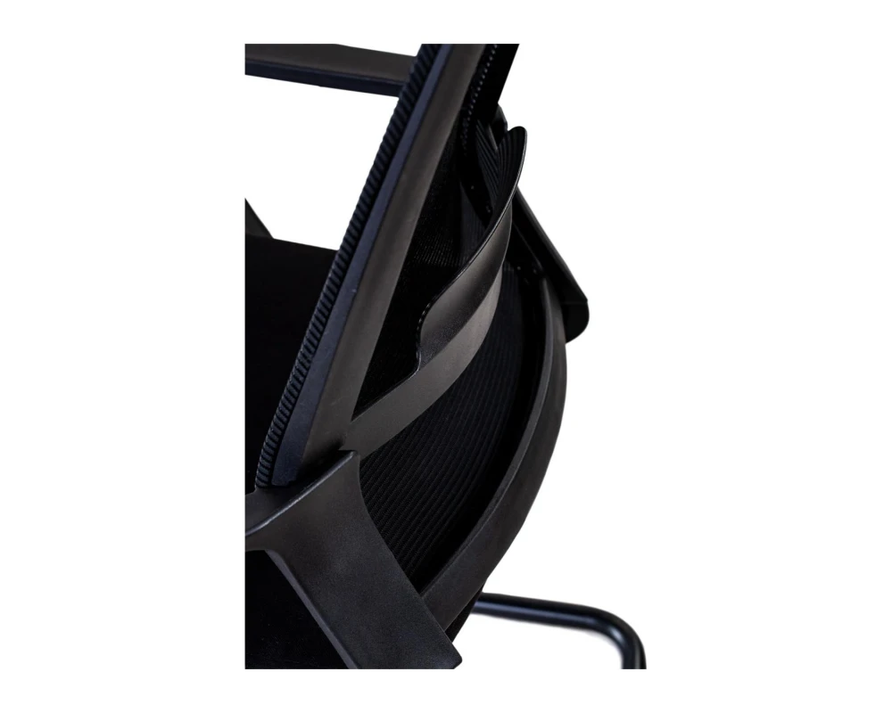 Кресло VIKING-93 MAS-V817 Сетка/Ткань, Черный