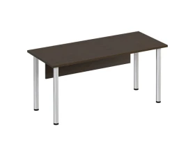 Стол письменный на хромированных опорах МХ с экраном ДСП ФР 1113 Formula images