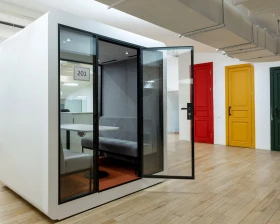 Акустическая кабина LWOP SIX-SEATER (задняя стенка стекло) images