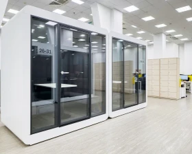 Акустическая кабина LWOP SIX-SEATER (задняя стенка стекло) images