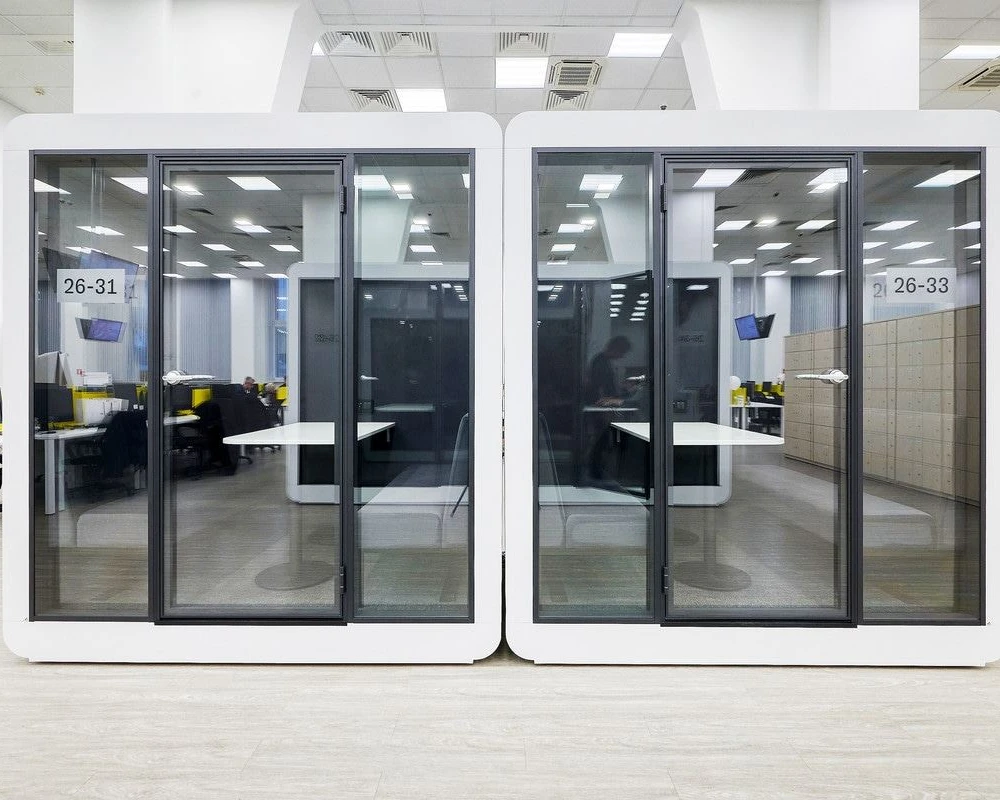 Акустическая кабина LWOP SIX-SEATER (задняя стенка стекло)