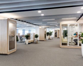 Акустическая кабина LWOP SIX-SEATER (задняя стенка стекло) images