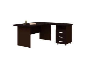 Рабочее место с тумбой правое 160x160x74 Berlin images