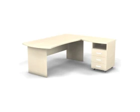Рабочее место с тумбой правое 180x160x74 Berlin images