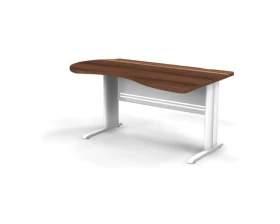 Стол асимметричный правый на L образном каркасе 160x100x74 Berlin images