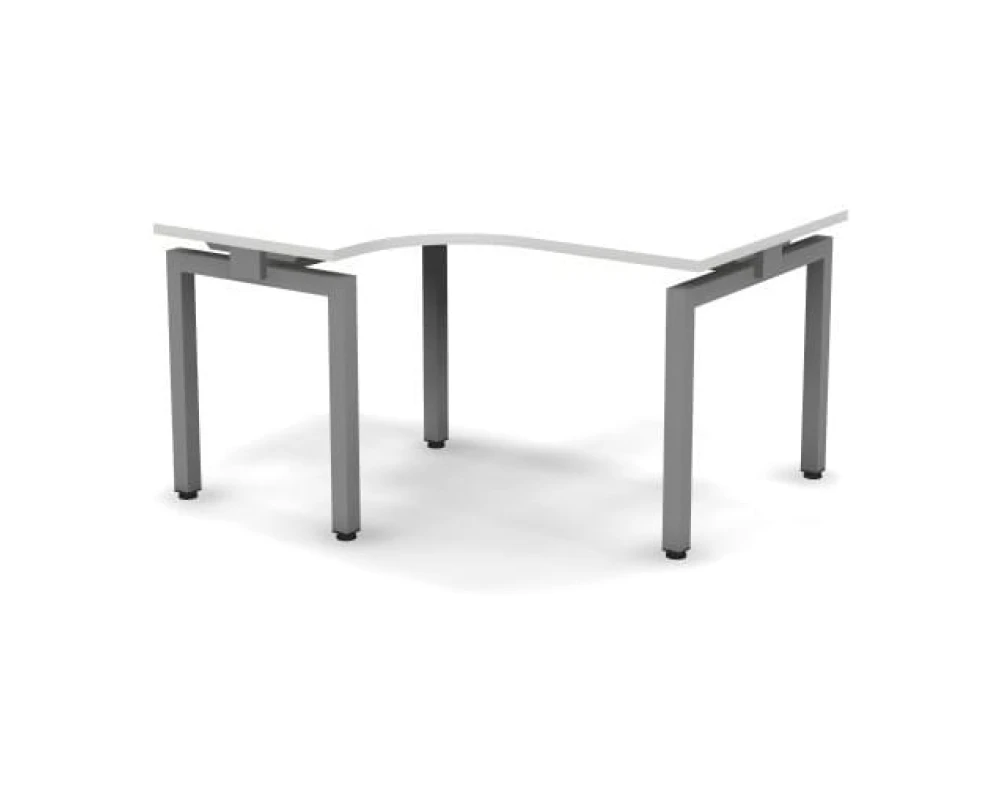 Стол эргономичный металлический 138x60x74,3 С14x08x06x12Л Europe