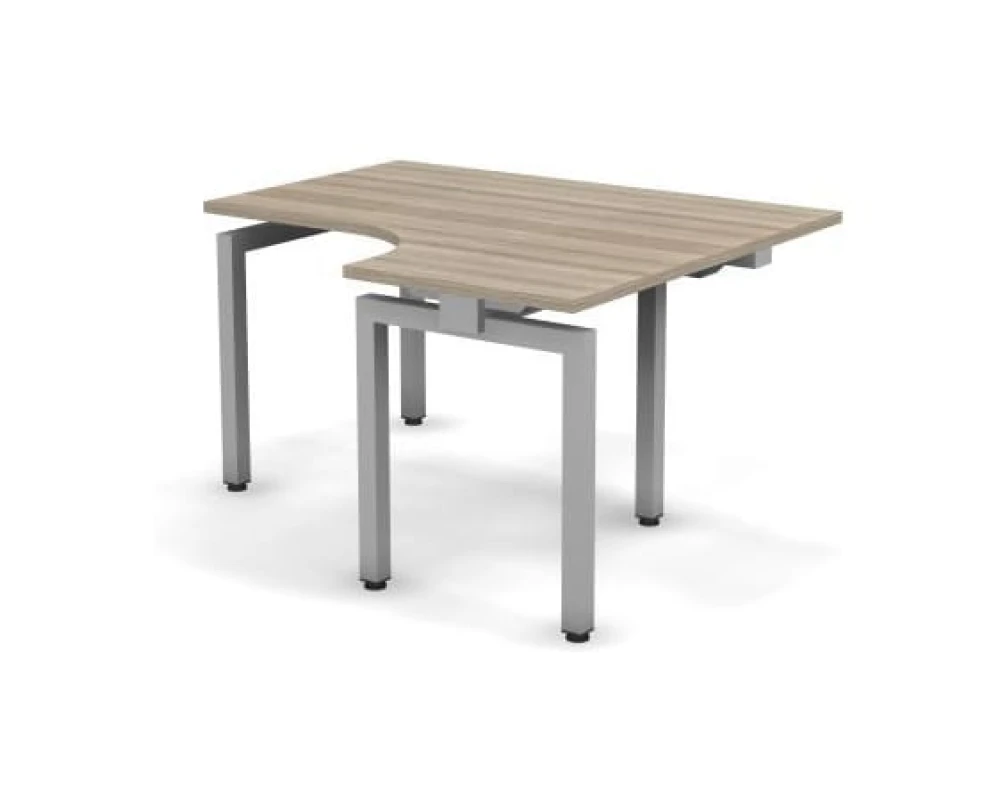 Стол эргономичный металлический 138x60x74,3 С14x08x06x12П Europe