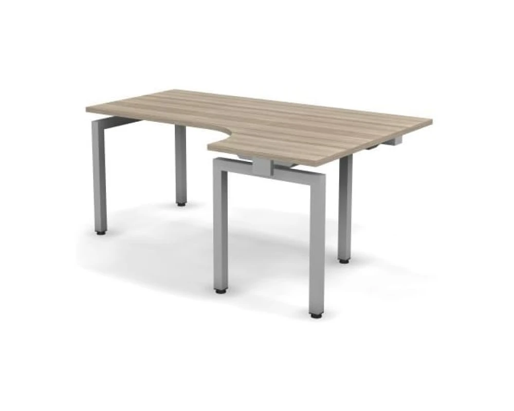 Стол эргономичный металлический правый 178x60x74,3 С18x08x06x12П Europe