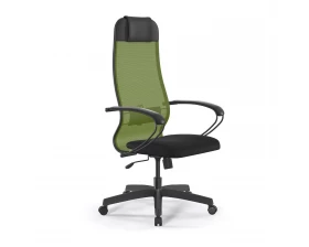 Кресло ErgoLife Set 11/подл.130/осн.Sit 001 Сетка/Ткань, Зеленый/Черный images