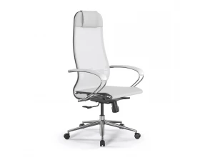 Кресло ErgoLife Set 4/подл.131/осн.Synchro 052 Сетка, Белый images