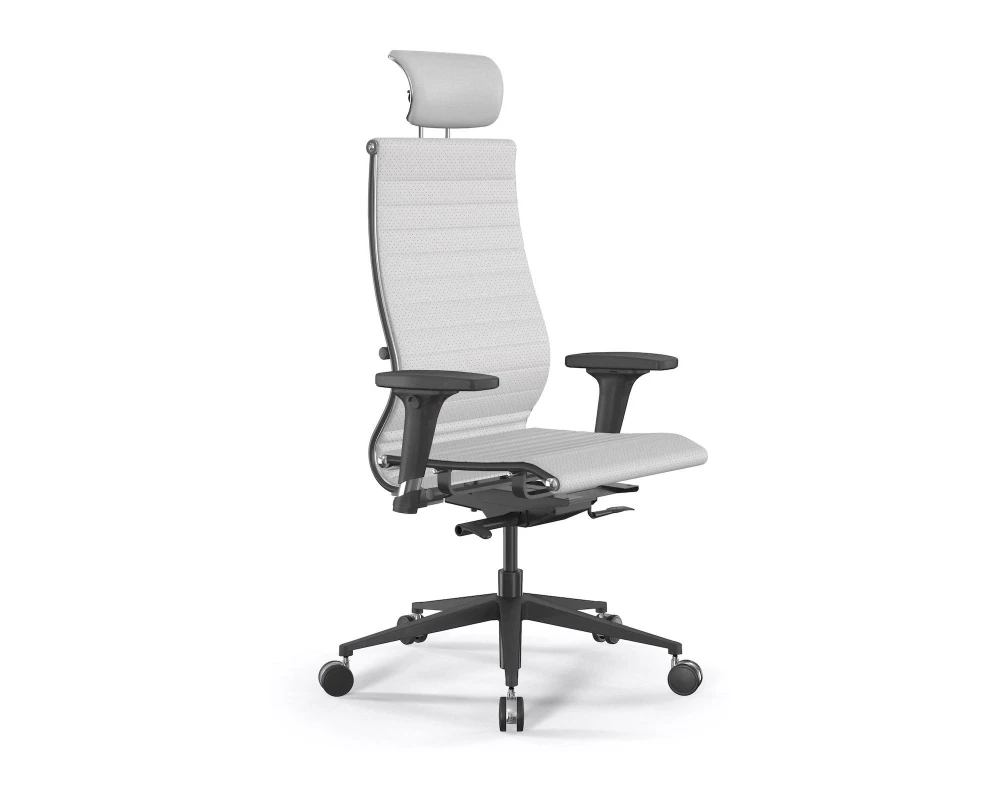 Кресло ErgoLife SynchroSit 10 B2-110D M24.B11.G19.W25 Экокожа, Белый