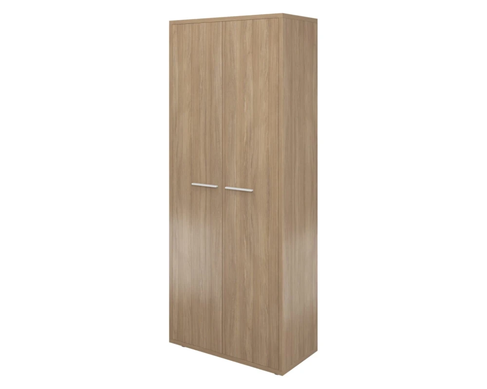 Шкаф высокий закрытый 2 двери 800х400х1980 Дублин