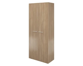 Шкаф высокий закрытый 2 двери 800х400х1980 Дублин images