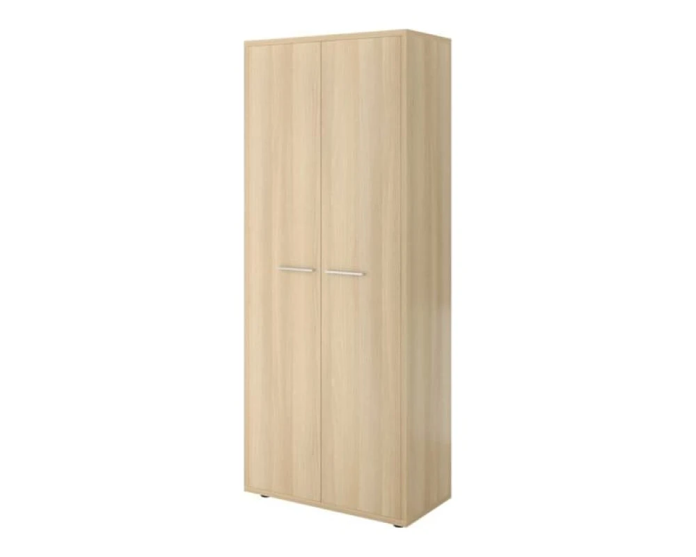 Шкаф высокий закрытый 2 двери 800х400х1980 Дублин