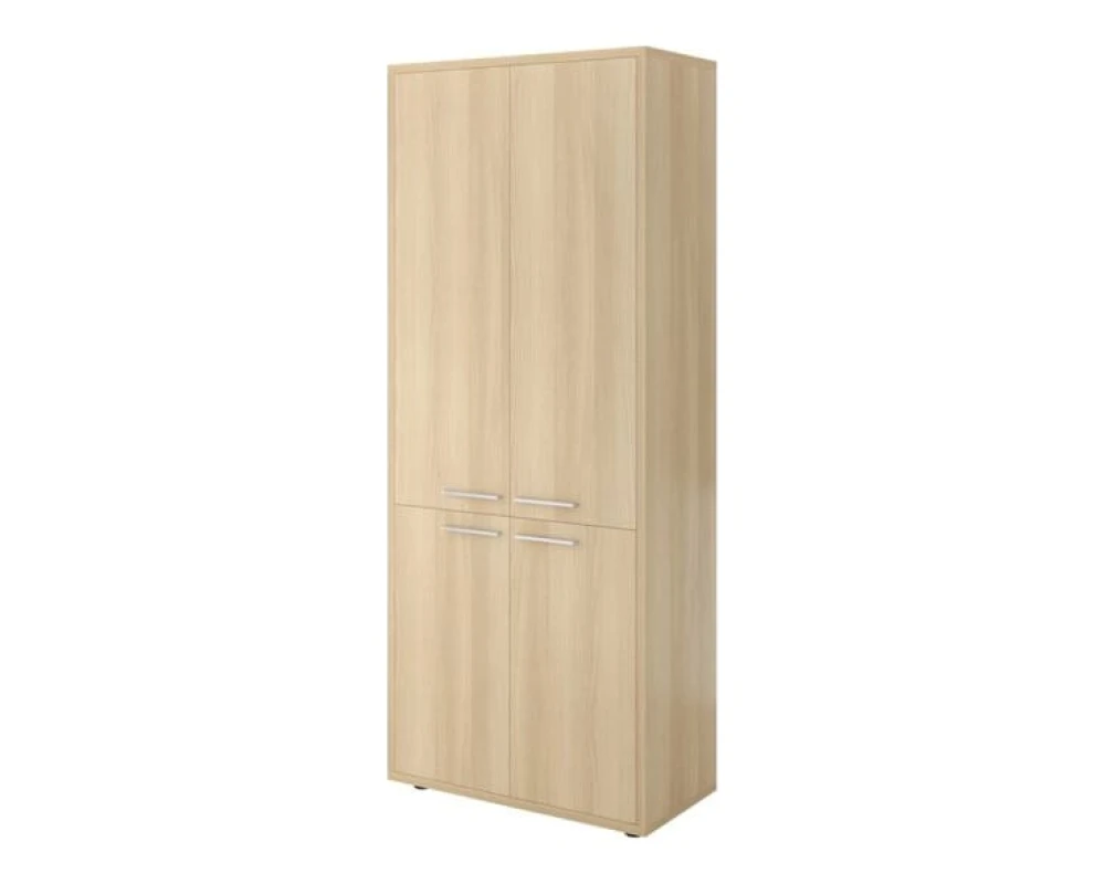 Шкаф высокий закрытый 4 двери 800х400х1980 Дублин
